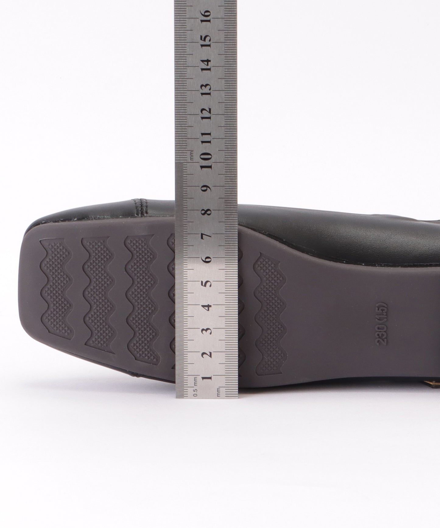 スクエアトゥ フラット メリージェーン ストラップシューズ