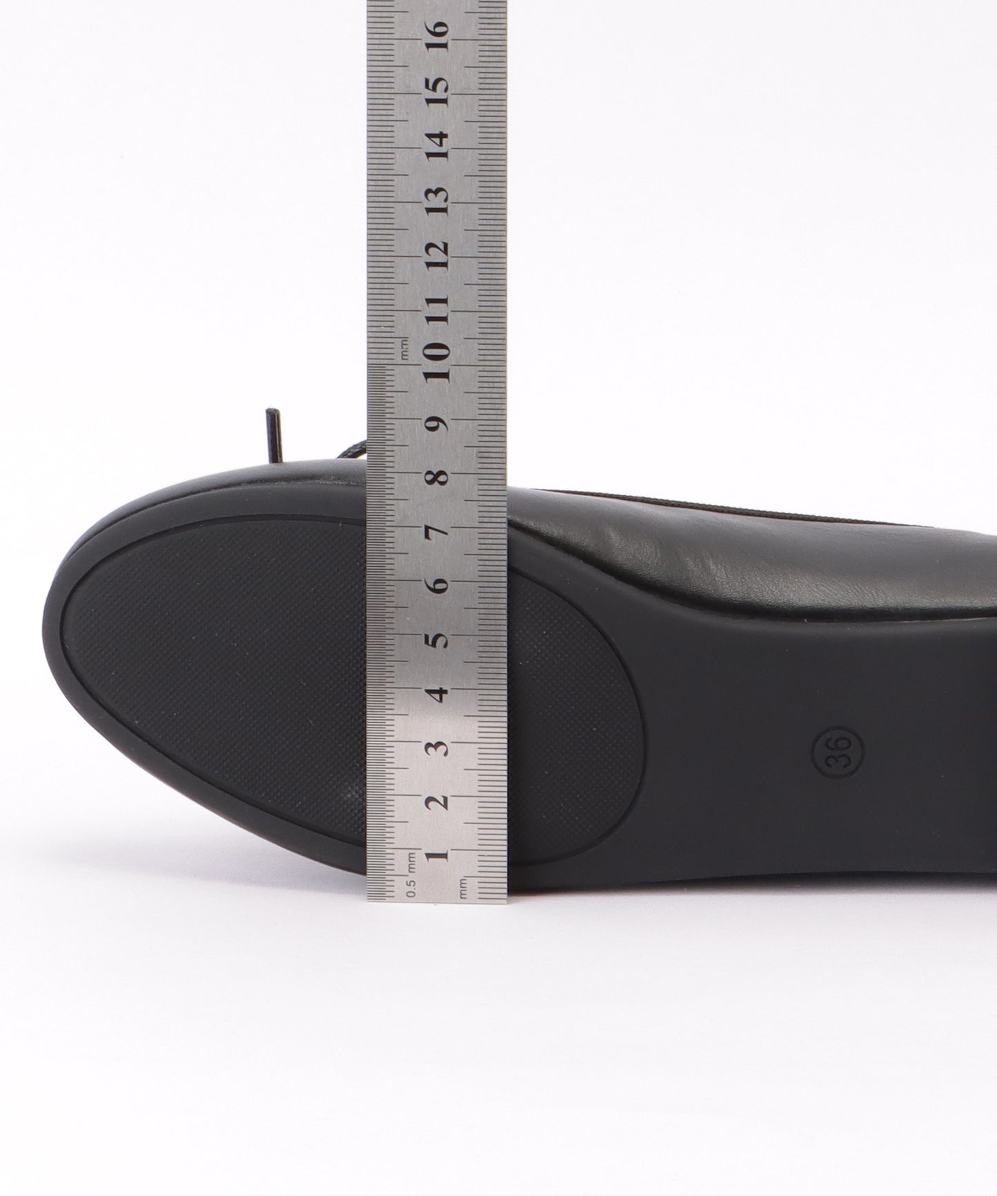 ラウンドトゥ クッション ソール リボン フラット バレエパンプス