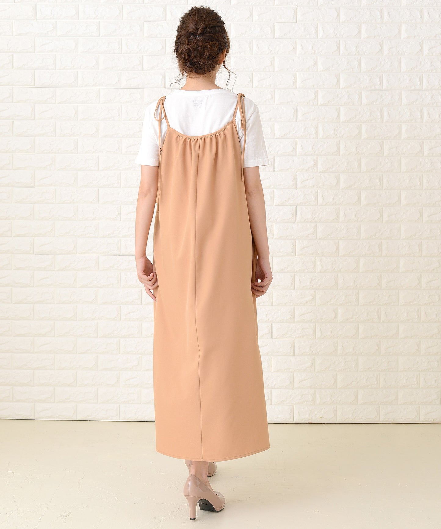 ゆったりキャミロングワンピース
