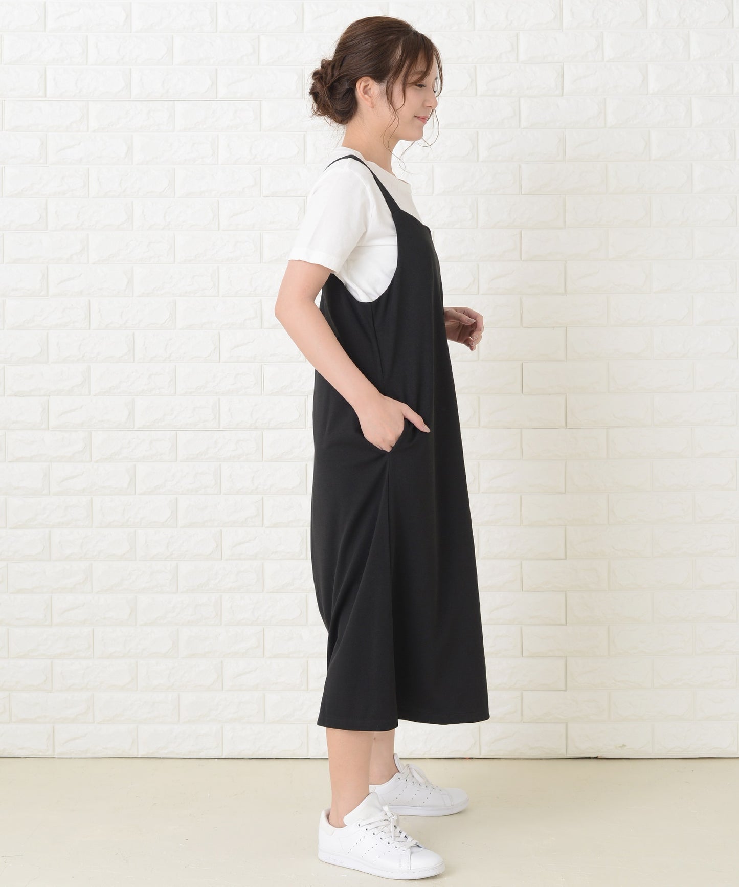 カジュアルワンピース ロング マキシ丈