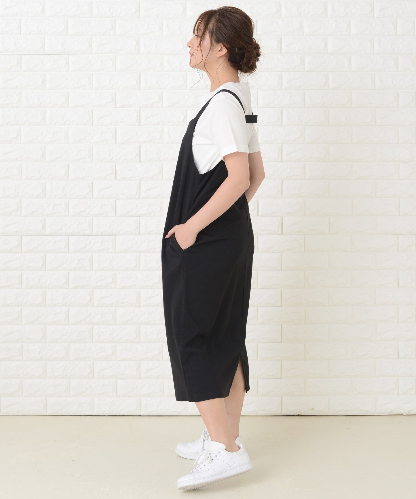 カジュアルワンピース ロング マキシ丈