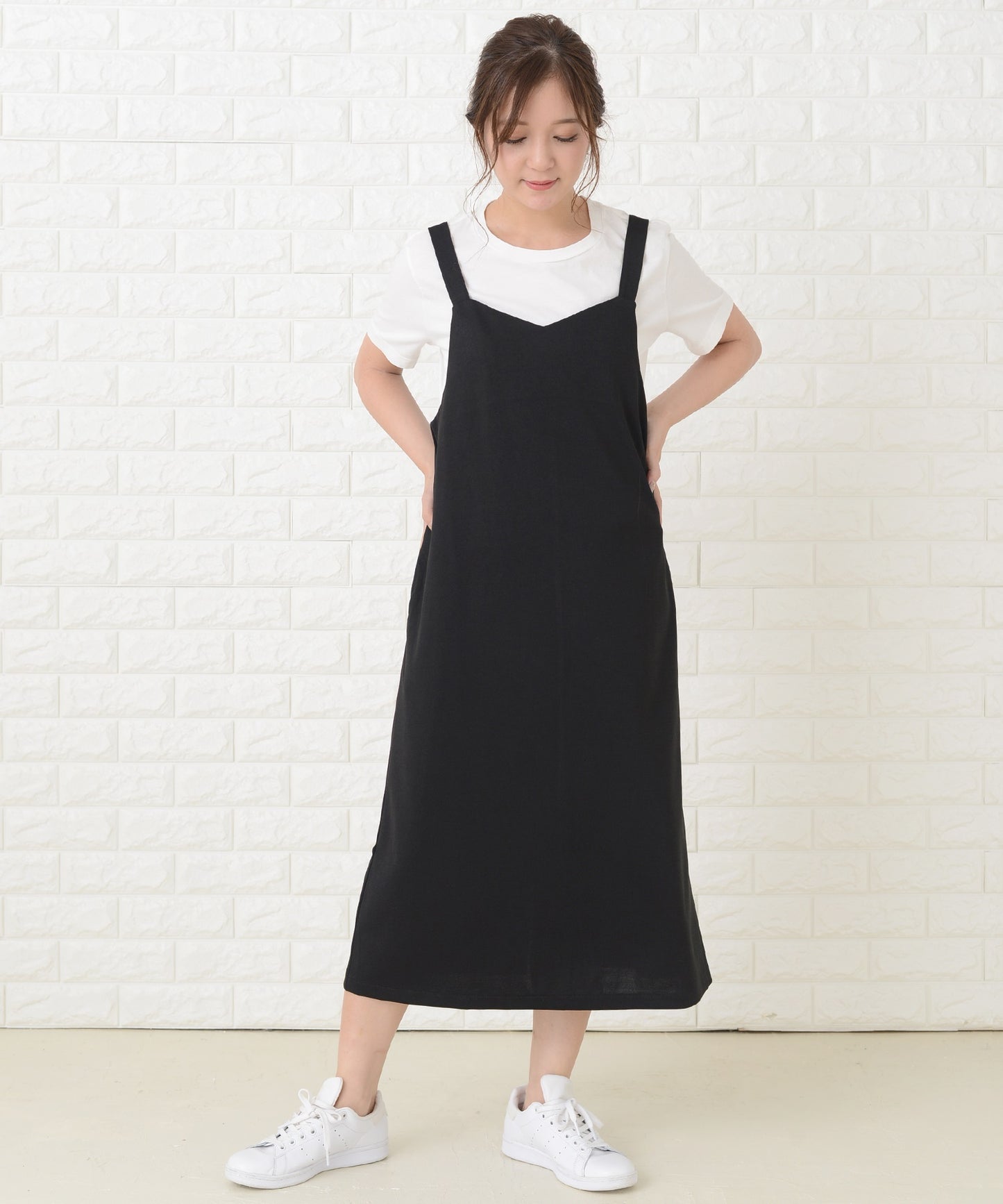 カジュアルワンピース ロング マキシ丈