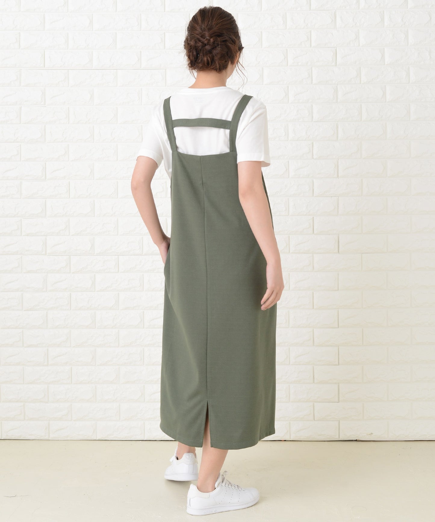 カジュアルワンピース ロング マキシ丈