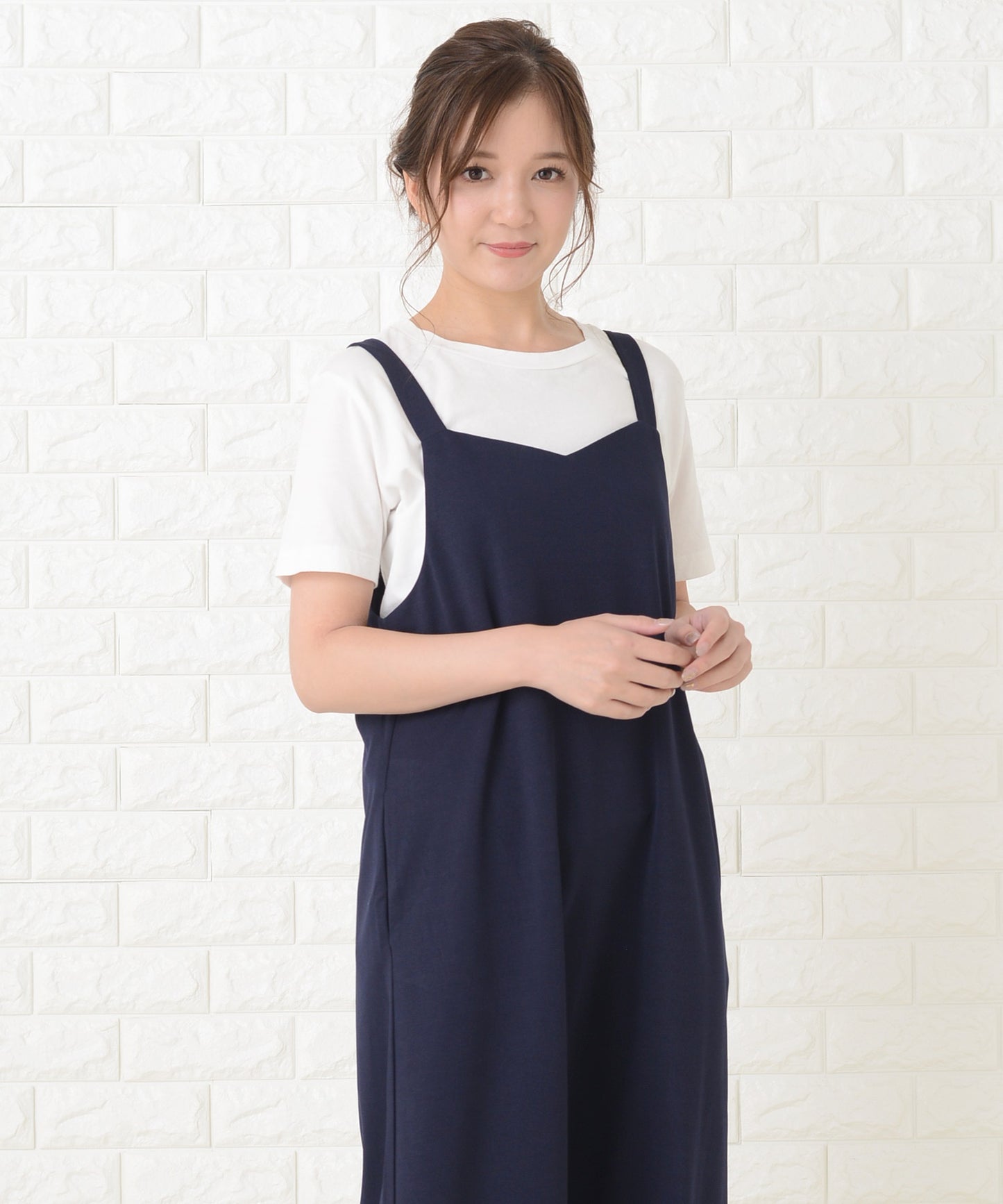 カジュアルワンピース ロング マキシ丈