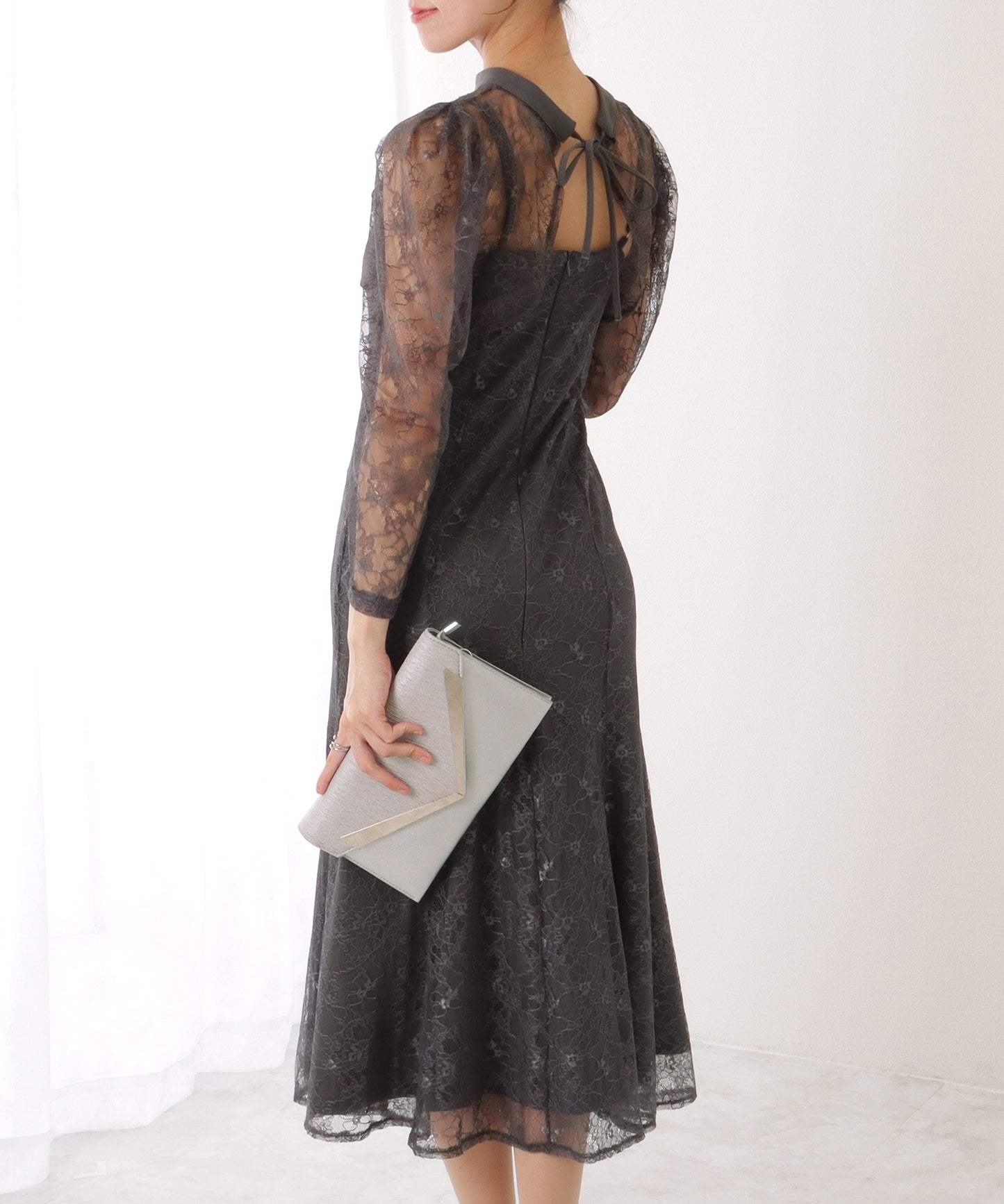 3WAY レース ボレロ付き キャミソール ワンピース