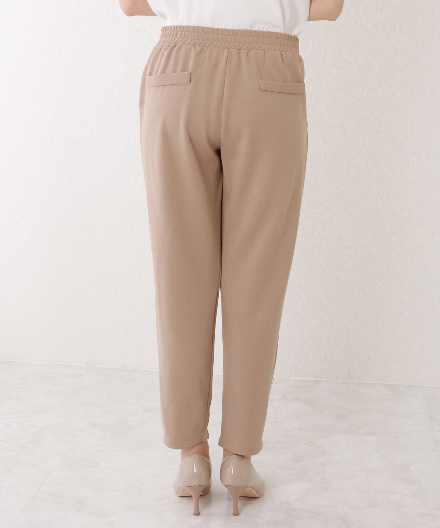 フロント ホック ノーカラー スーツ セットアップ