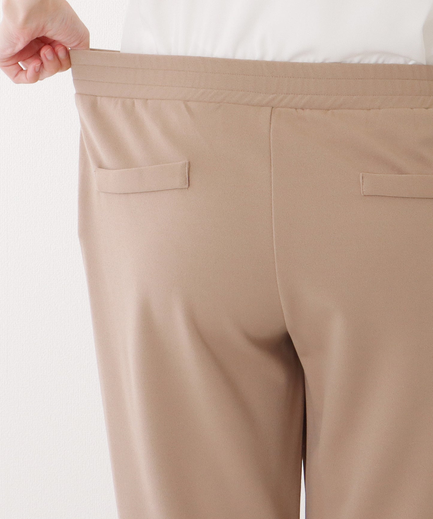 フロント ホック ノーカラー スーツ セットアップ