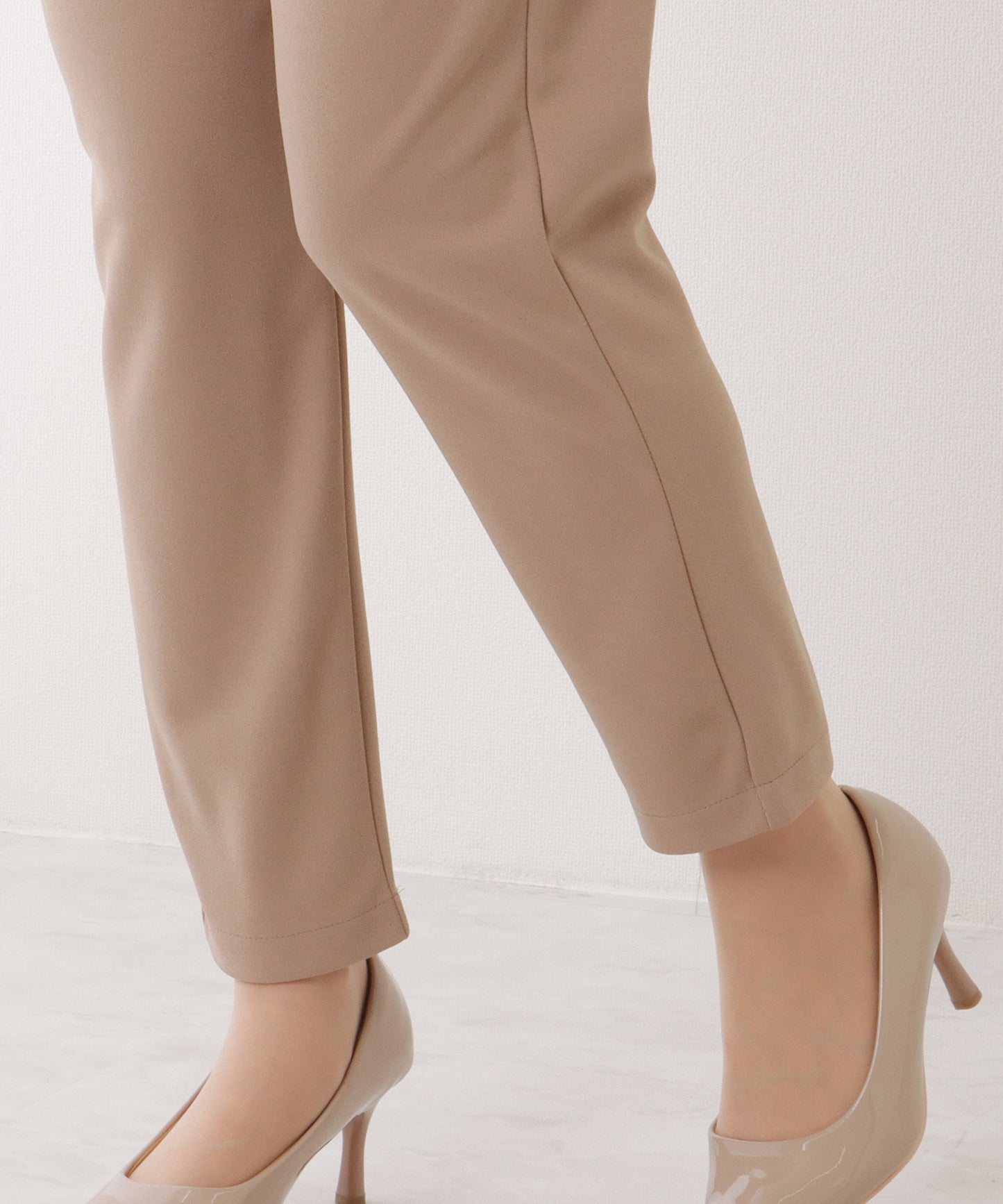 フロント ホック ノーカラー スーツ セットアップ