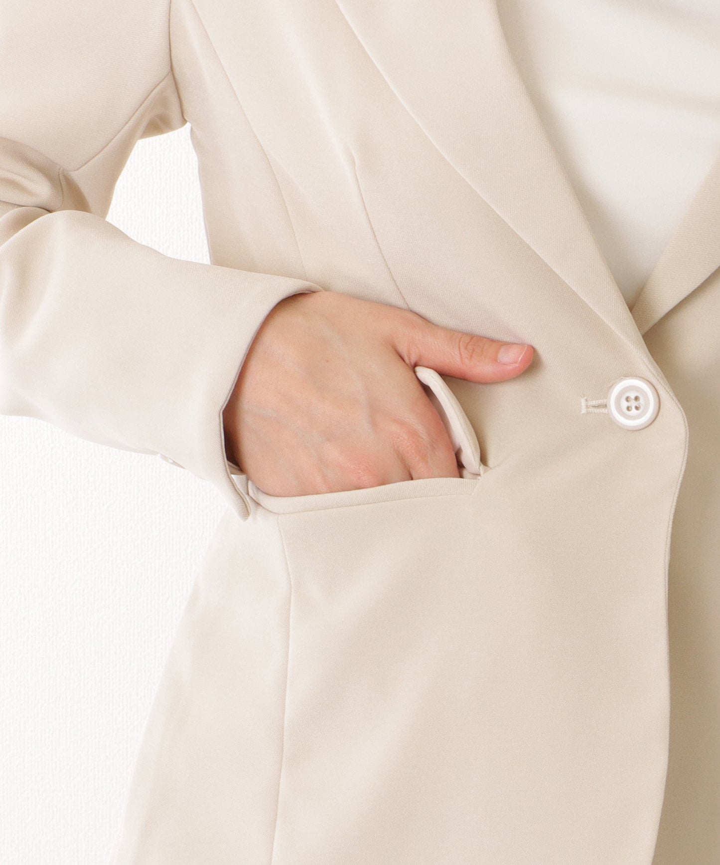 1つボタン テーラード スカート スーツ セットアップ