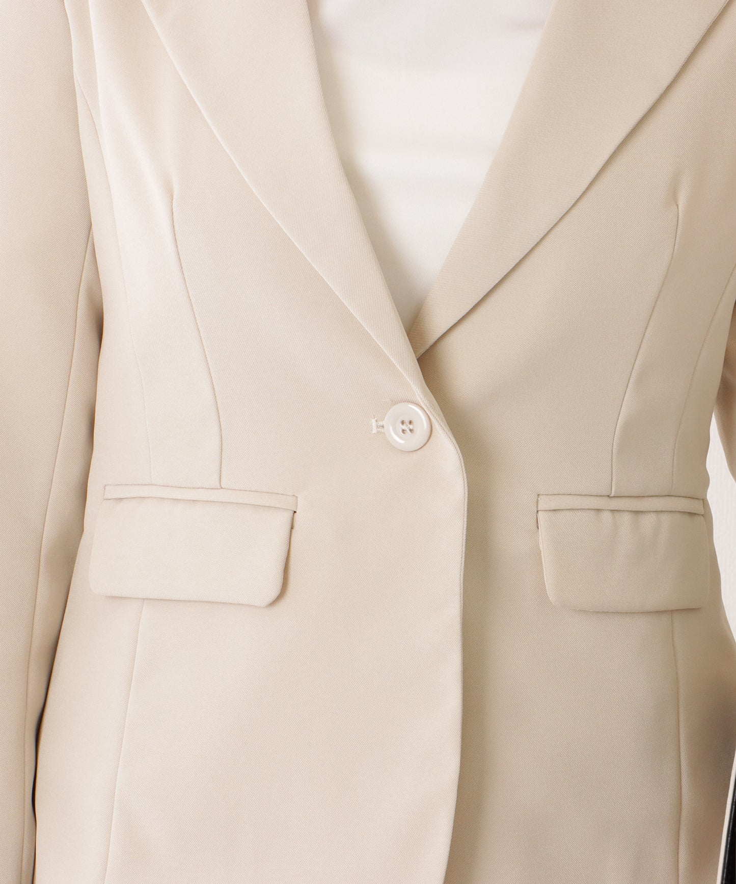 1つボタン テーラード スカート スーツ セットアップ