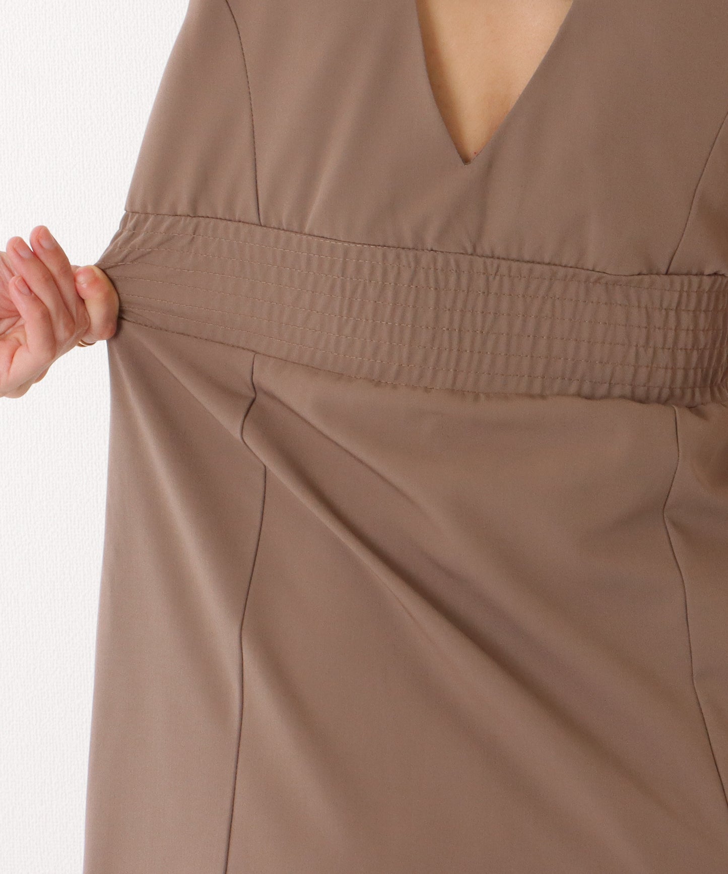 ショートジャケット付き ロング ワンピース セットアップ