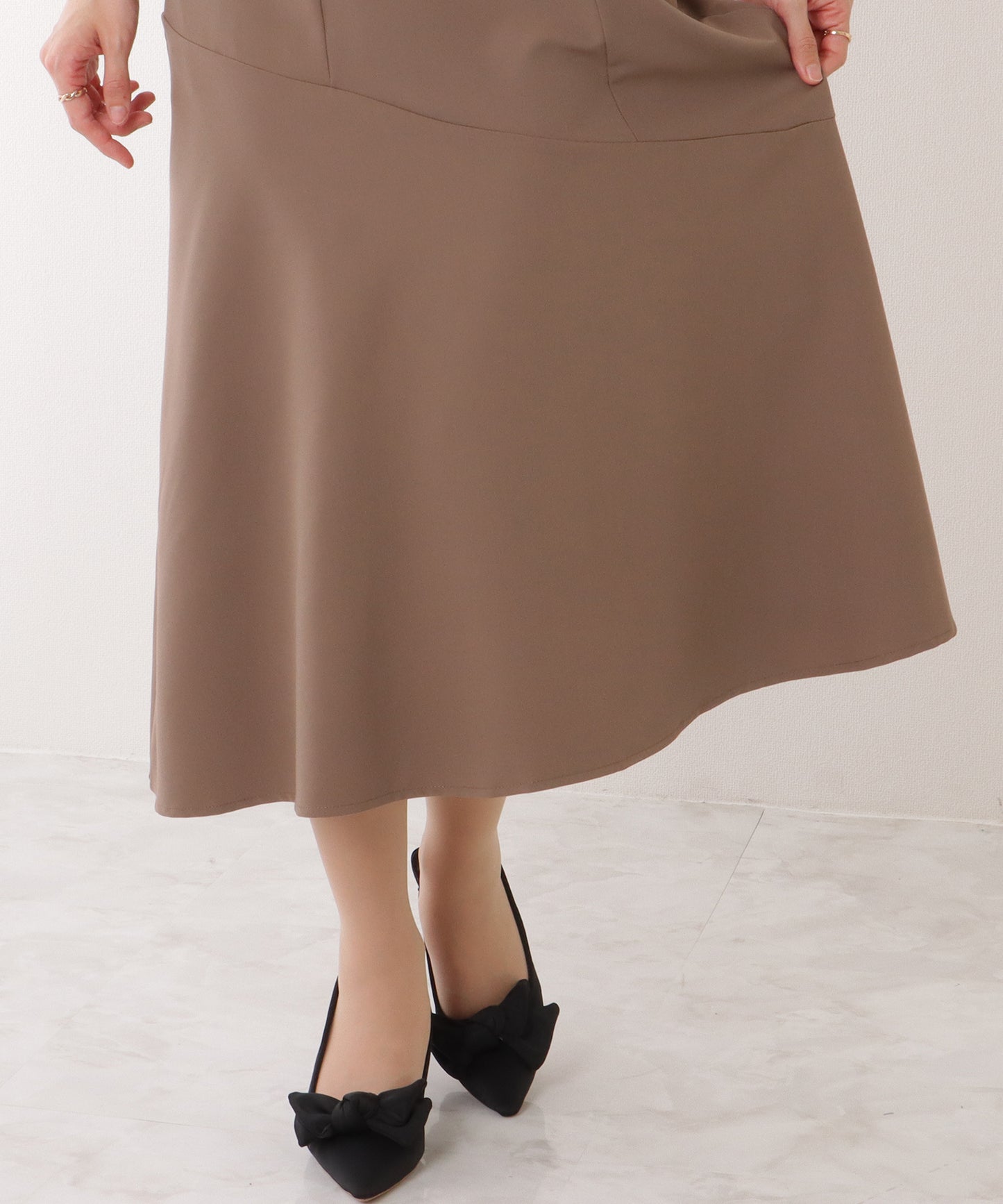 ショートジャケット付き ロング ワンピース セットアップ