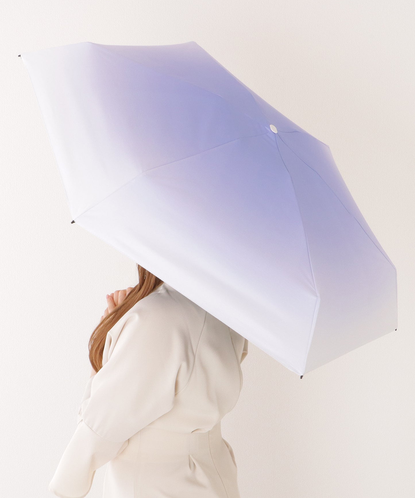 【雨晴兼用】グラデーション コンパクト 軽量 折りたたみ傘
