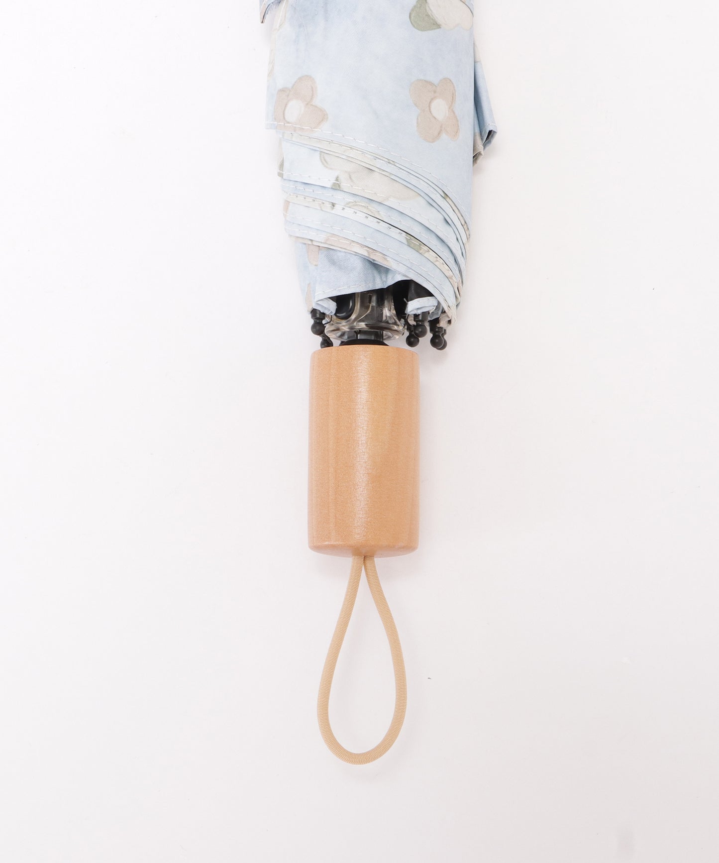 晴雨兼用ワンタッチフラワー折りたたみ傘