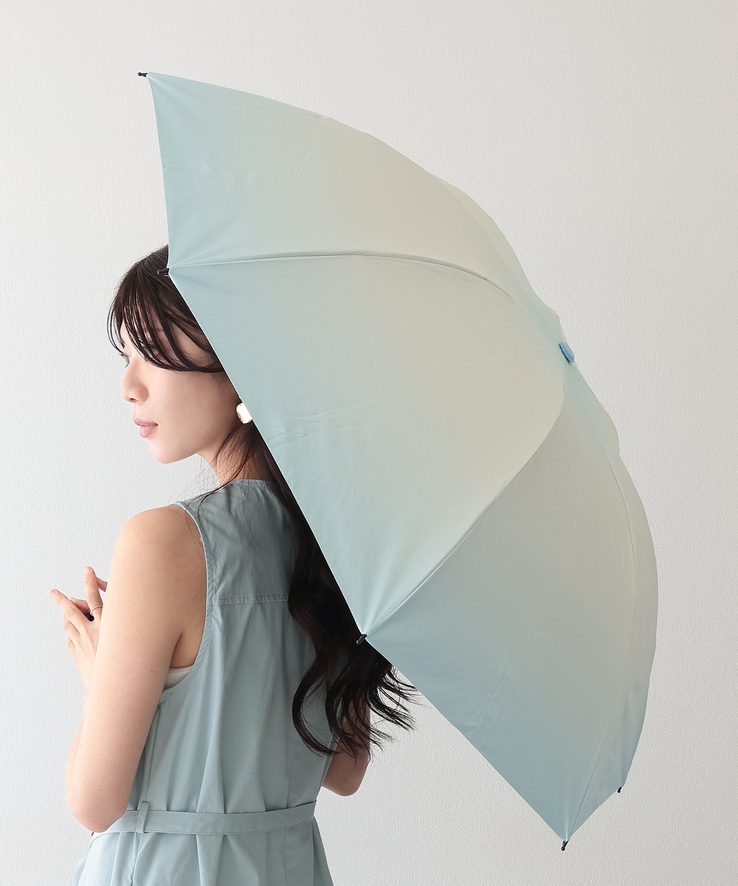 晴雨兼用 カラー グラデーション 遮光 折りたたみ傘