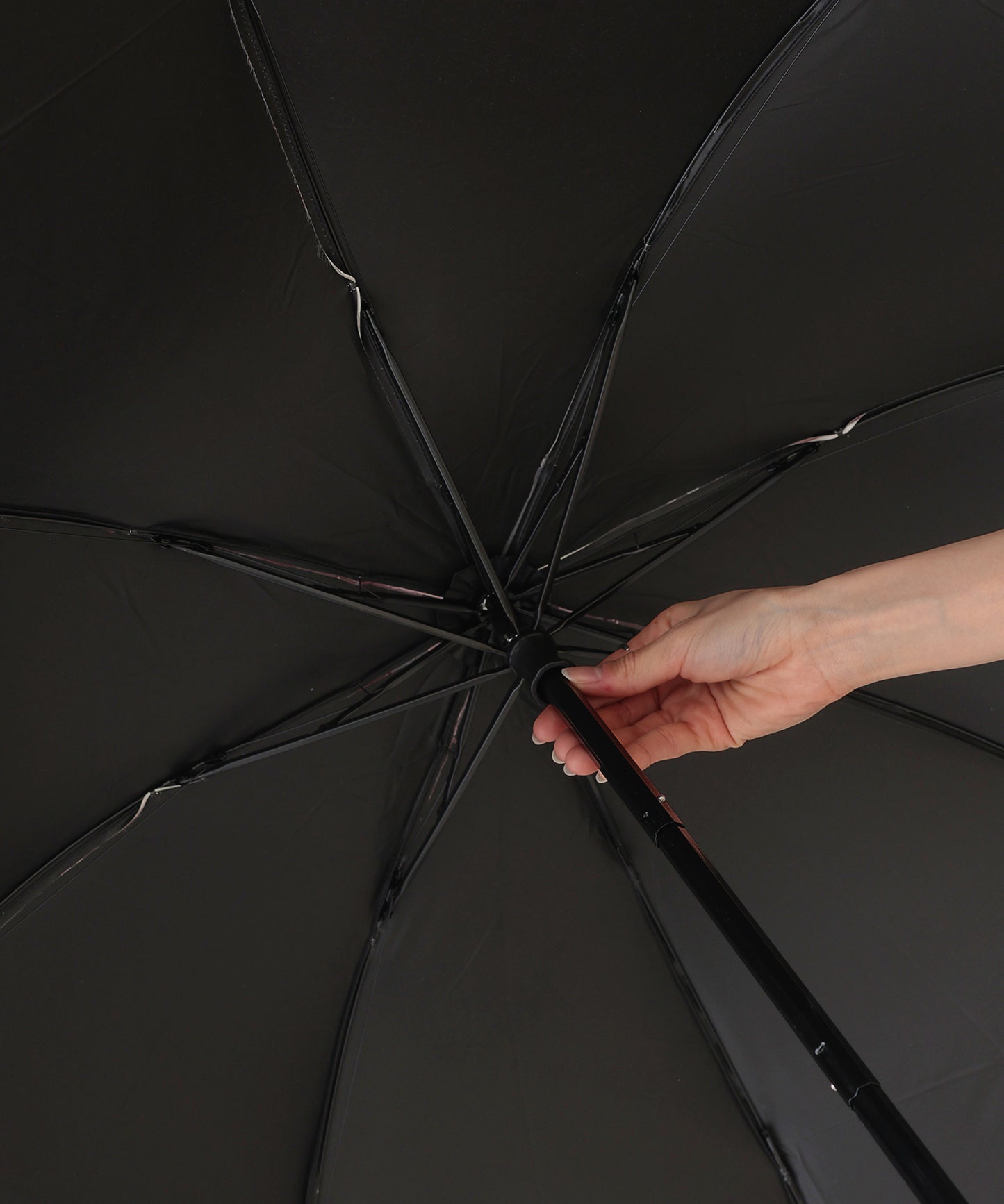晴雨兼用 レース レイヤード 遮光 折りたたみ傘