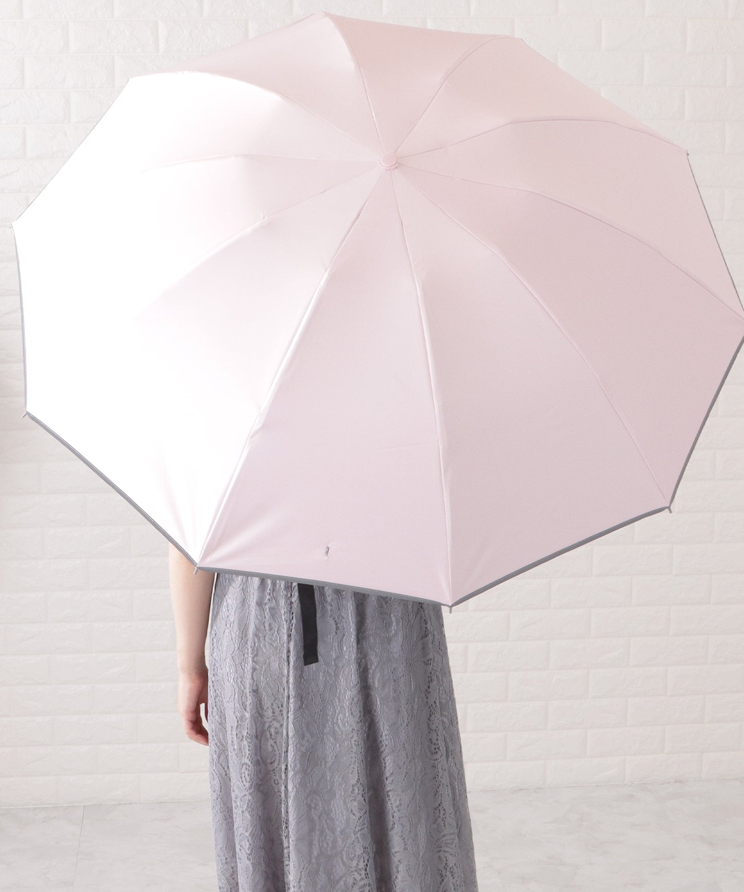 晴雨兼用ラージサイズスタイリッシュ折りたたみ傘