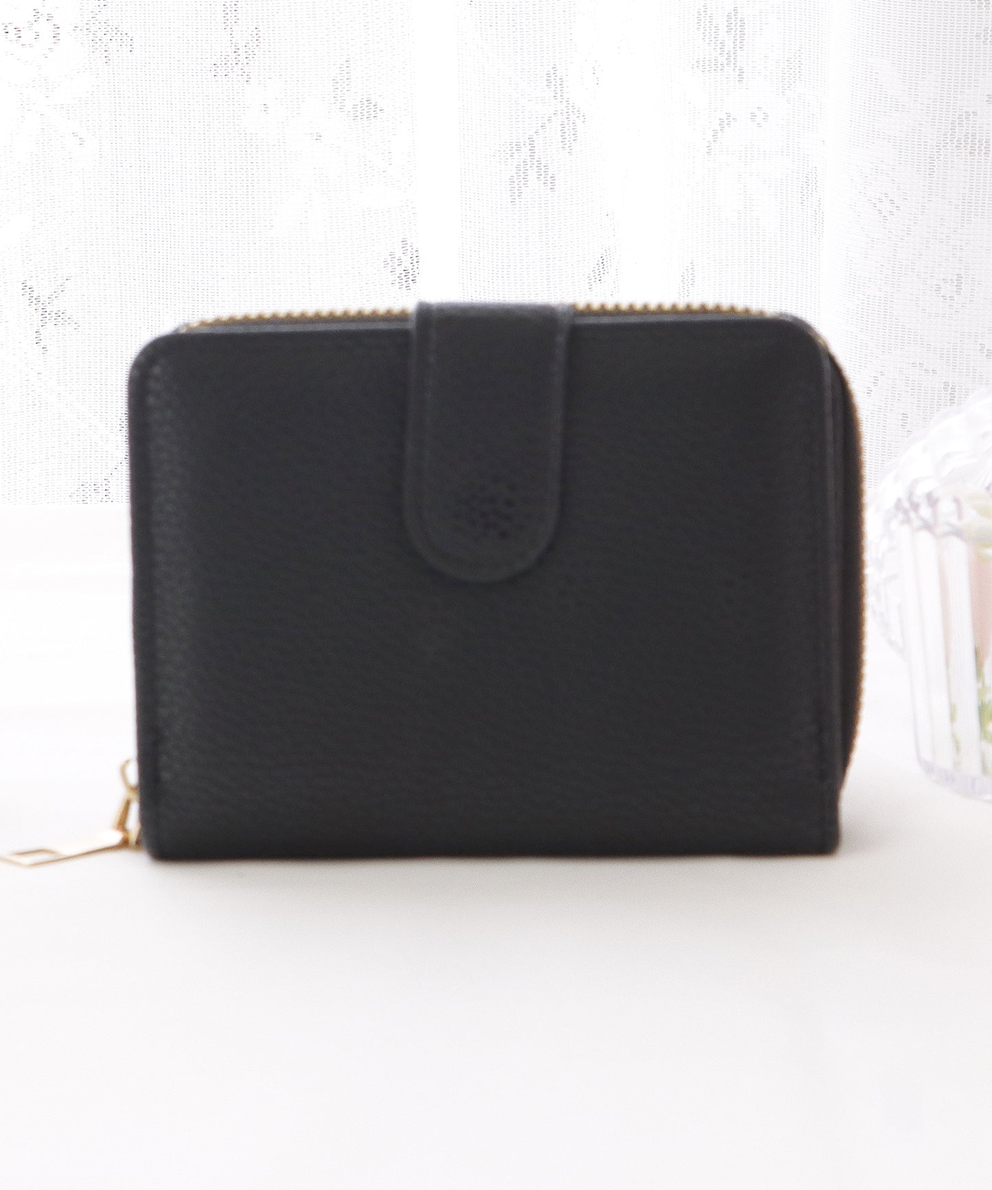 レザー調コンパクトカードケース