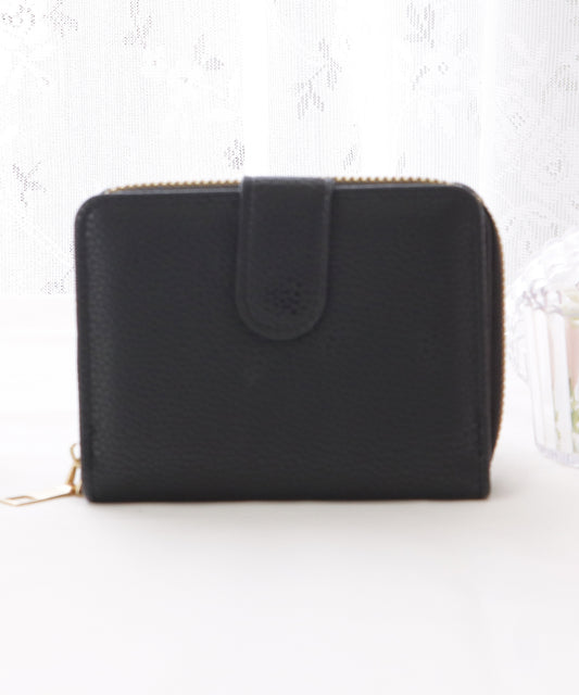 レザー調コンパクトカードケース