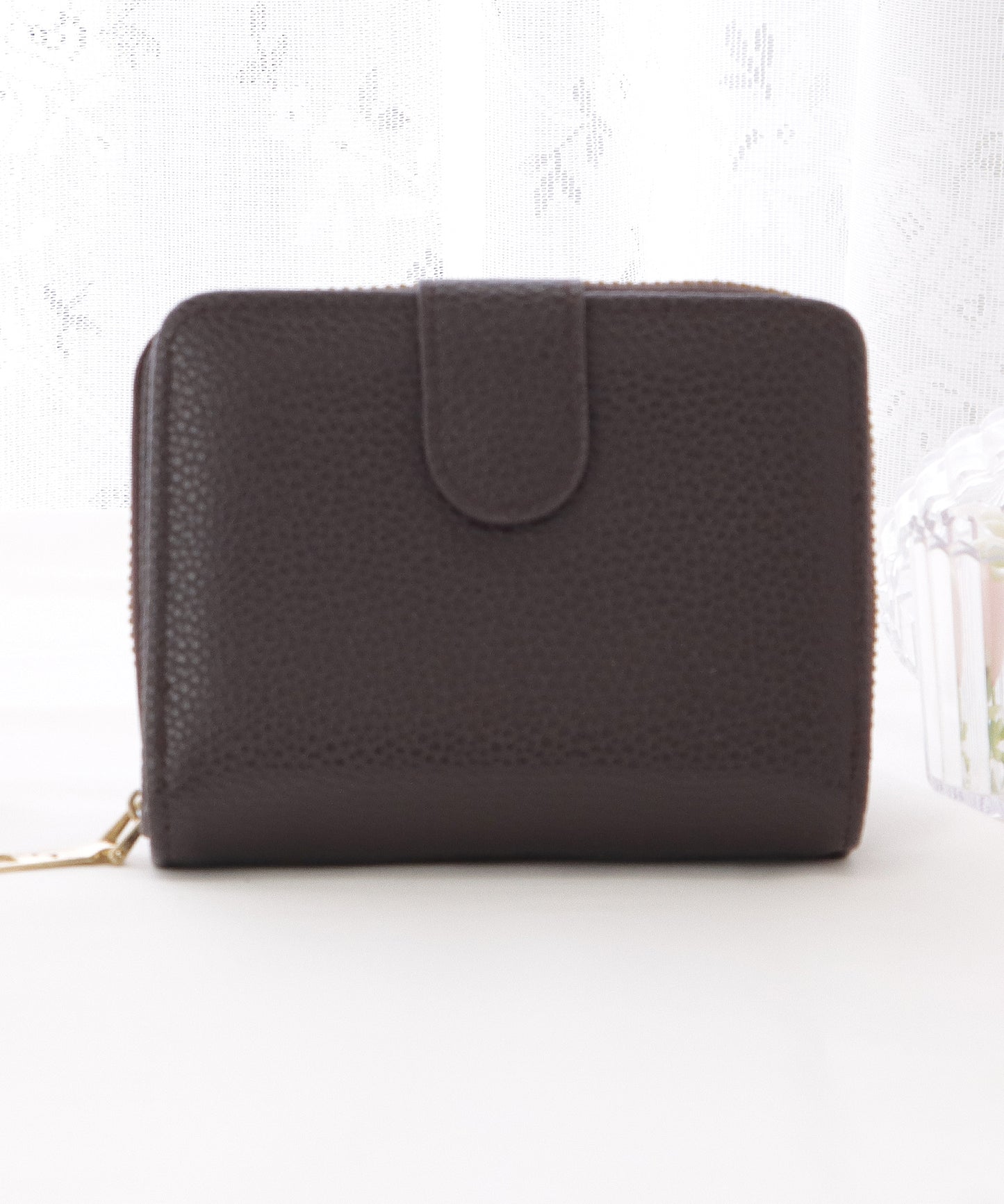 レザー調コンパクトカードケース