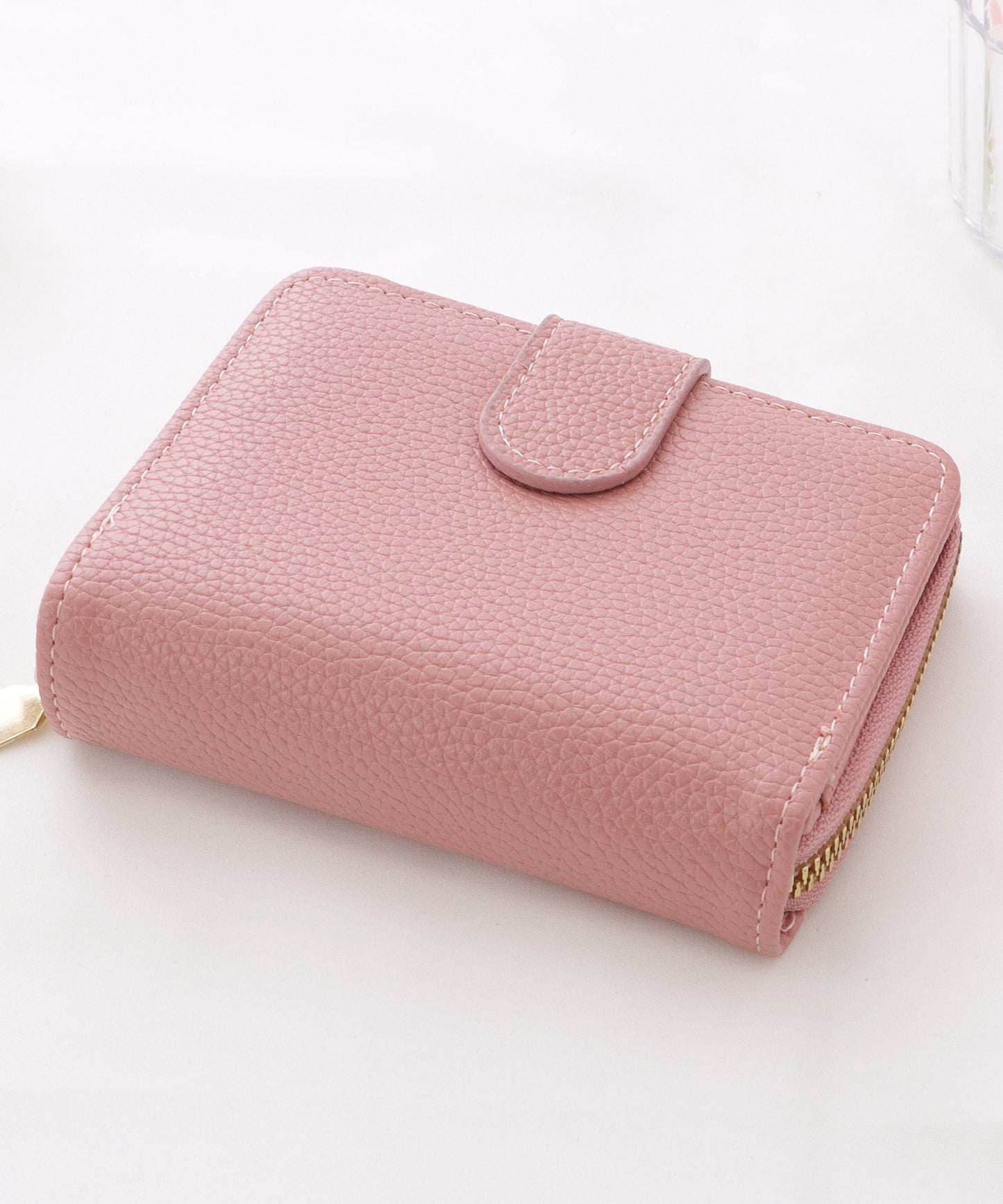 レザー調コンパクトカードケース