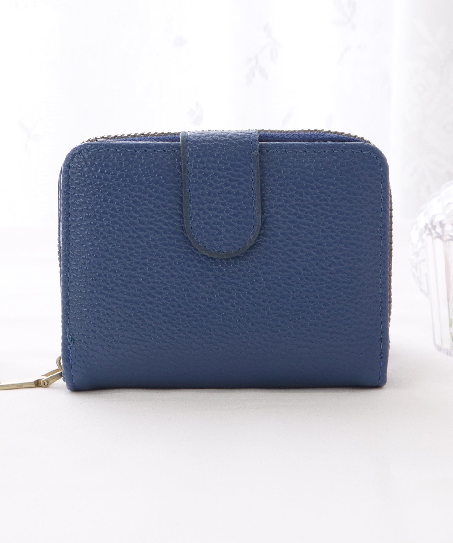 レザー調コンパクトカードケース