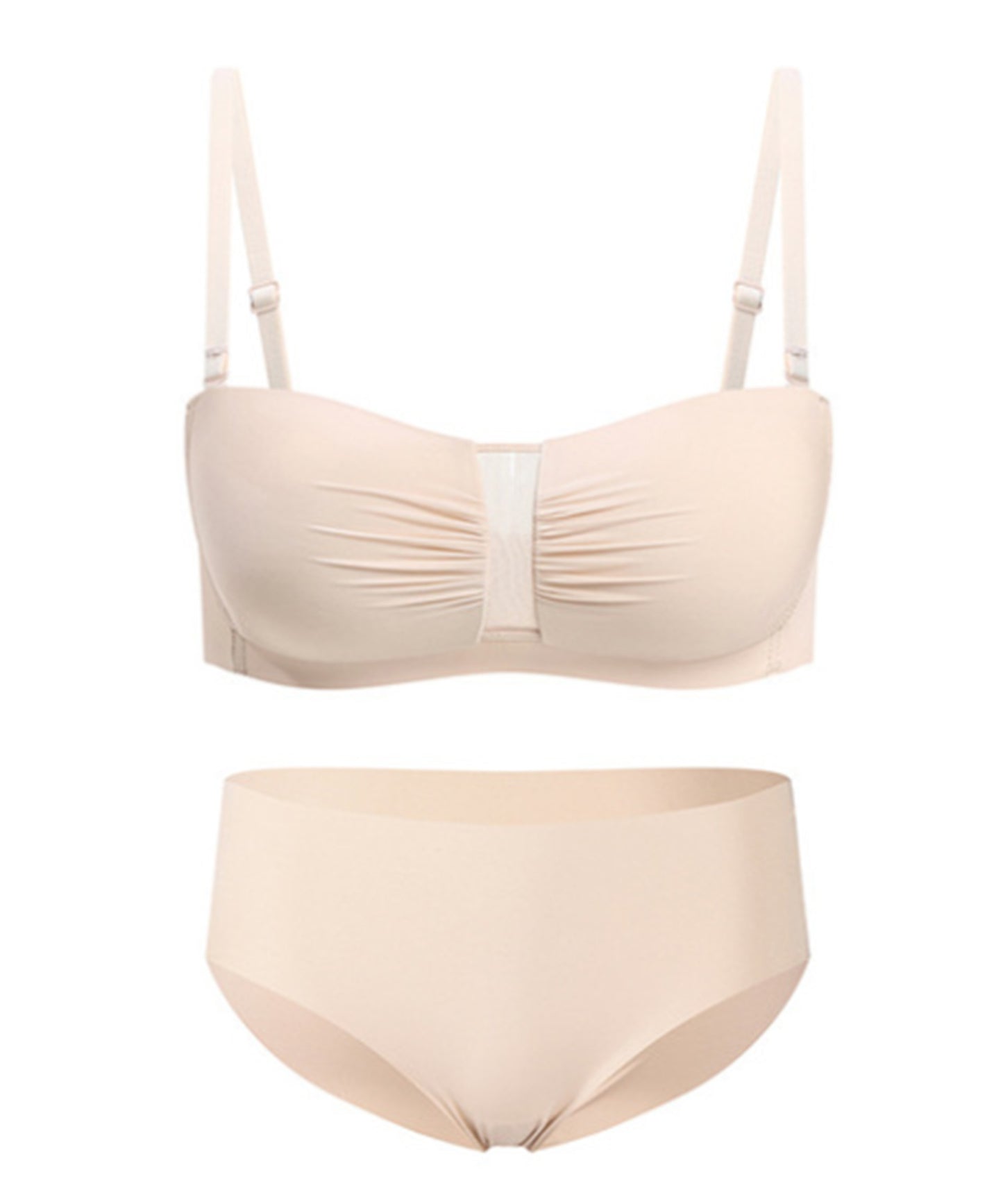 チューブトップブラ&ショーツ 2点セット