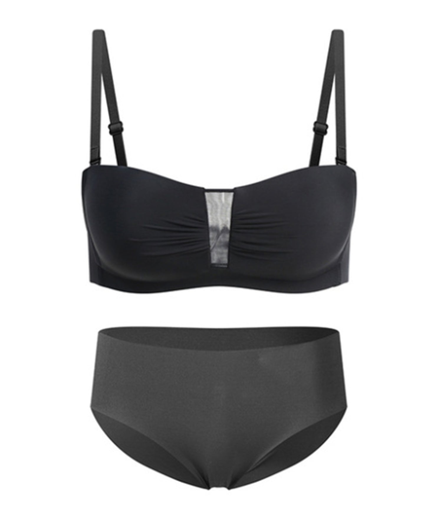 チューブトップブラ&ショーツ 2点セット