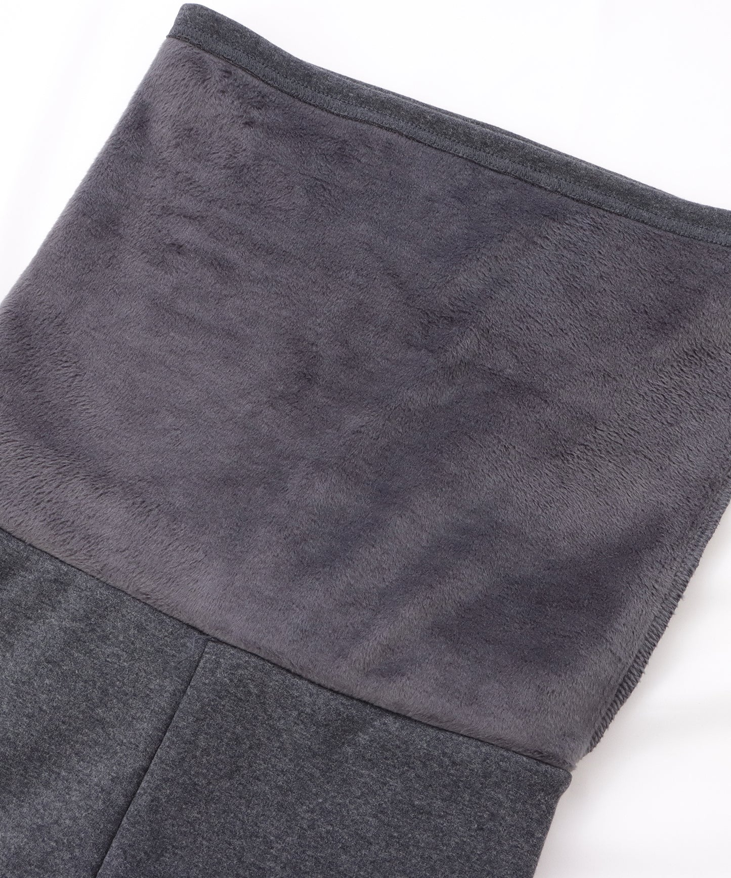 スカート付きフェイクレイヤードレギンス