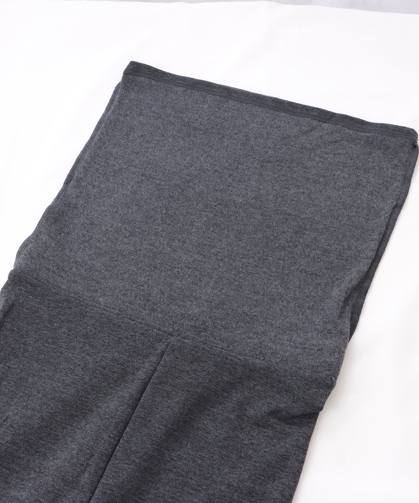 スカート付きフェイクレイヤードレギンス