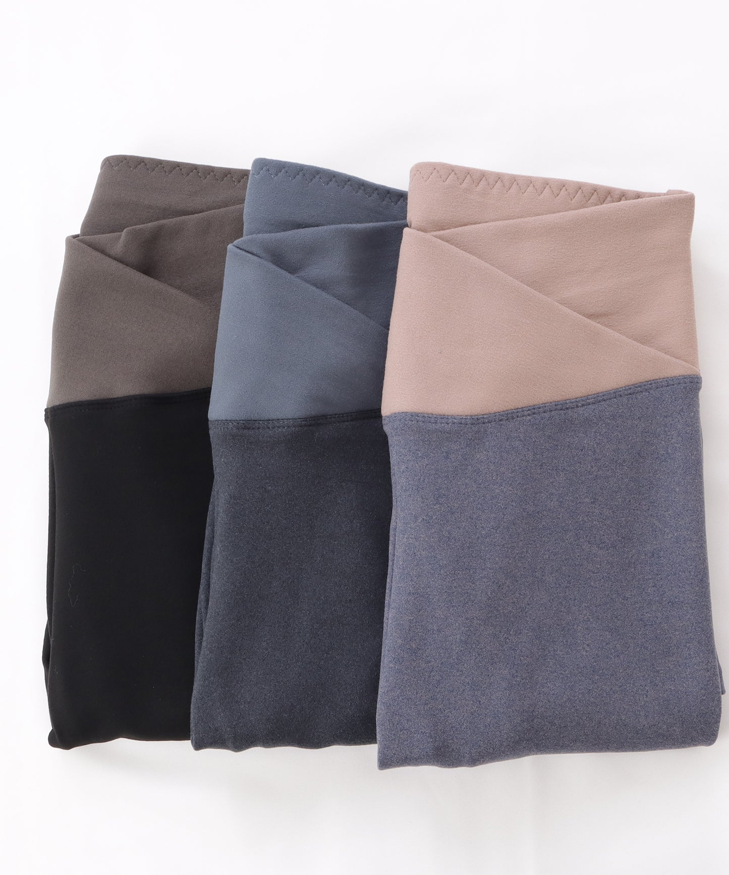 あったか保温クロスデザインレギンス