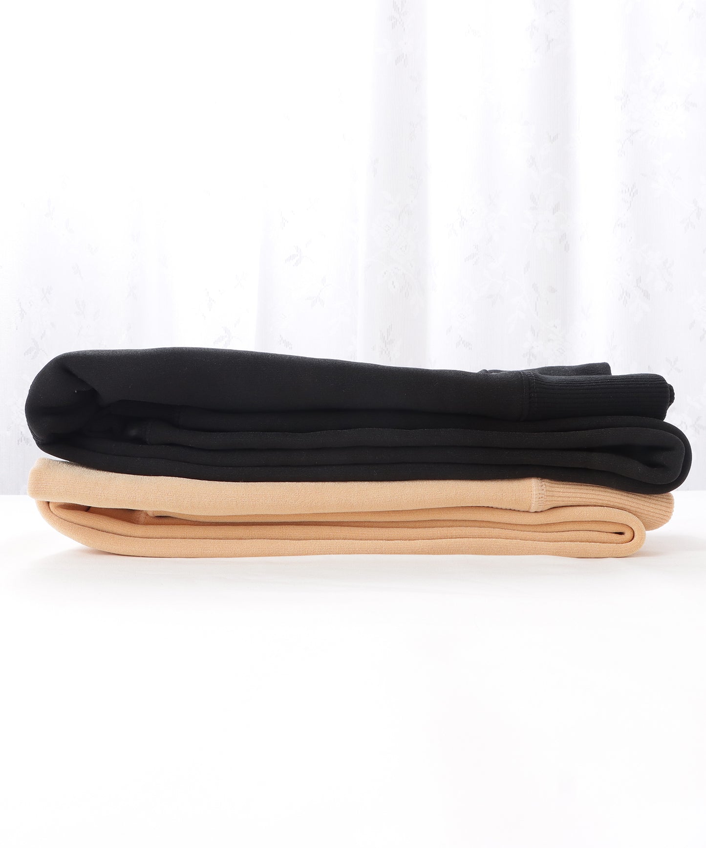 ふわふわ裏起毛10分丈あったかレギンス