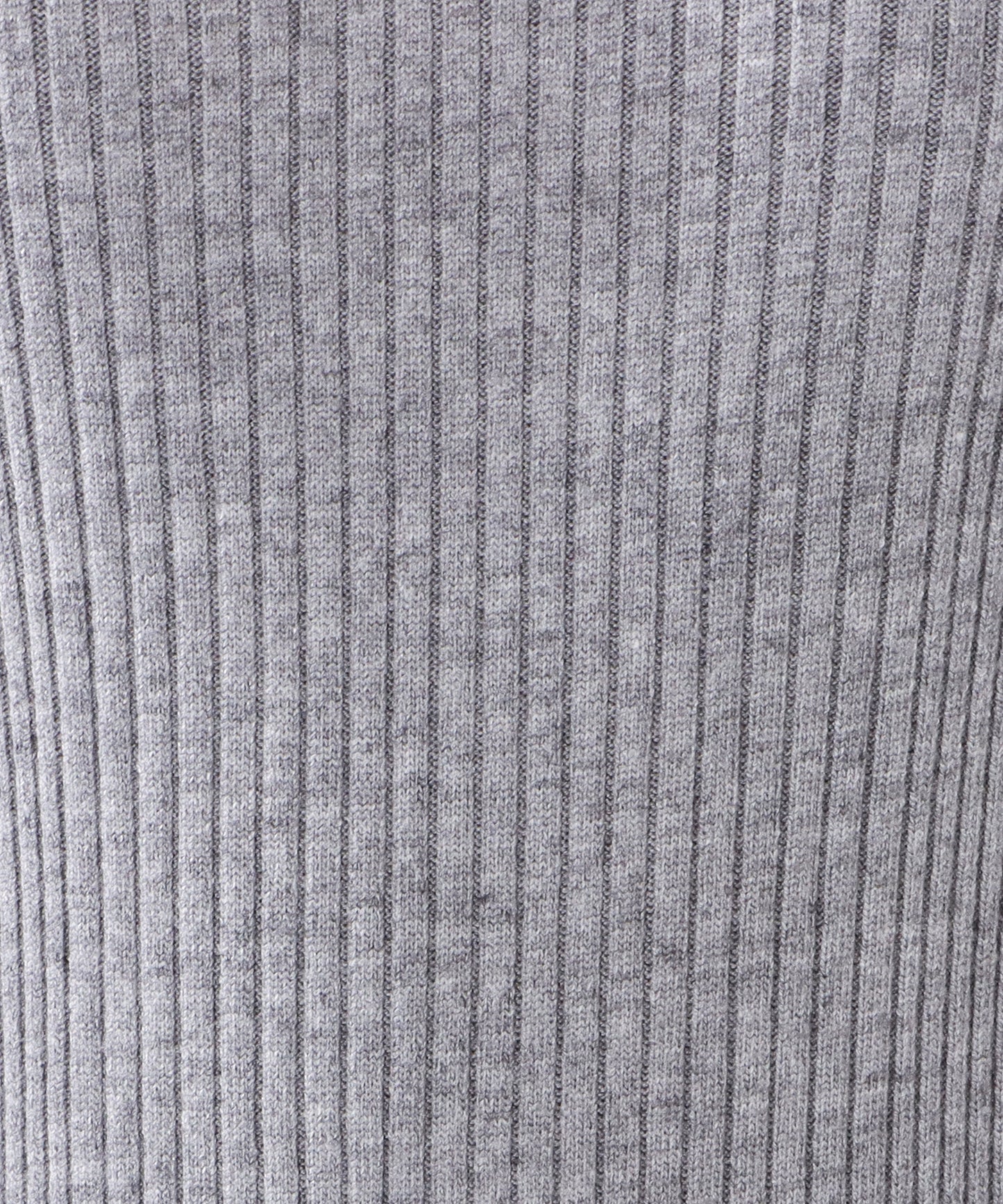 ボトルネックワイドリブニット