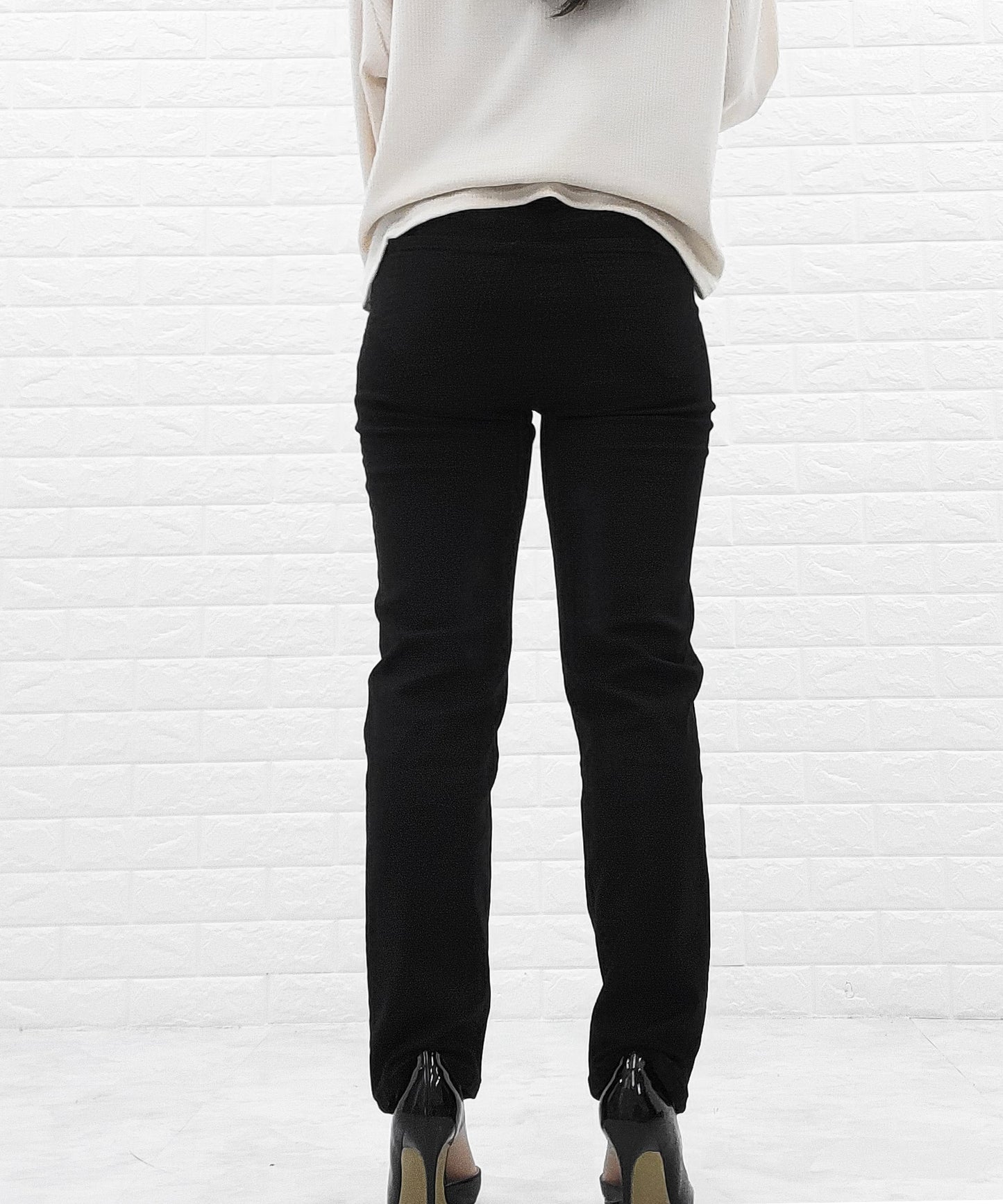 ハイウエスト シガレットパンツ