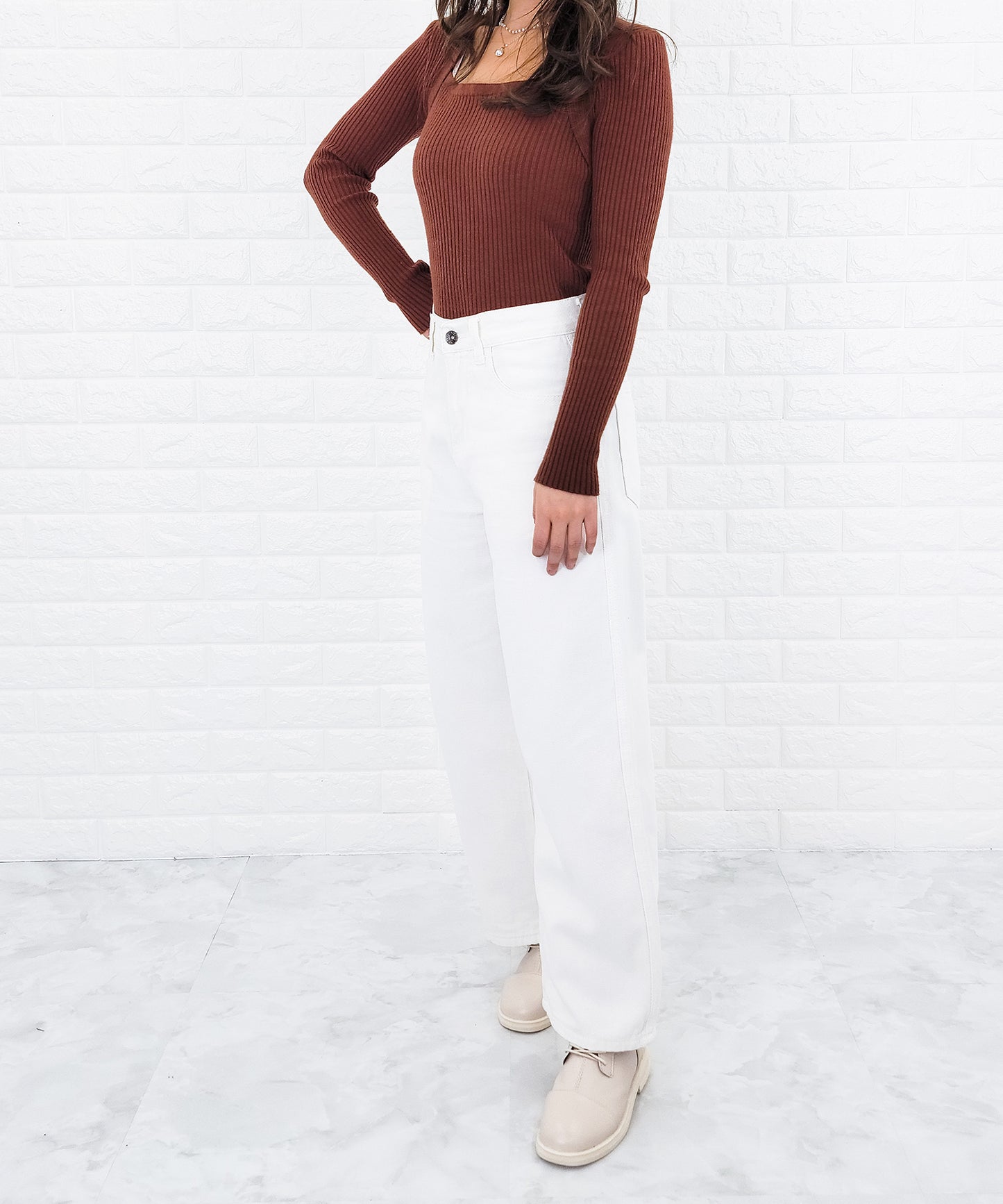 選べるソフトデニムパンツ