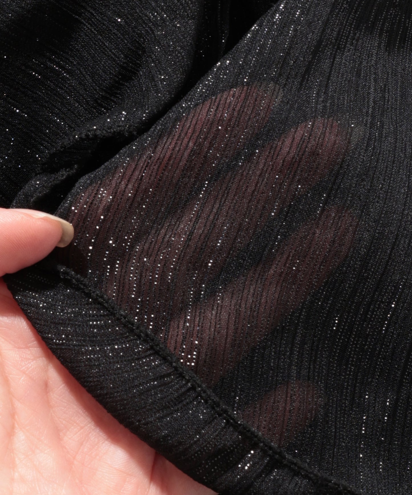 【2点セット】異素材 シアー ラッフルフリル ワンピース ショーツ付き セパレート水着