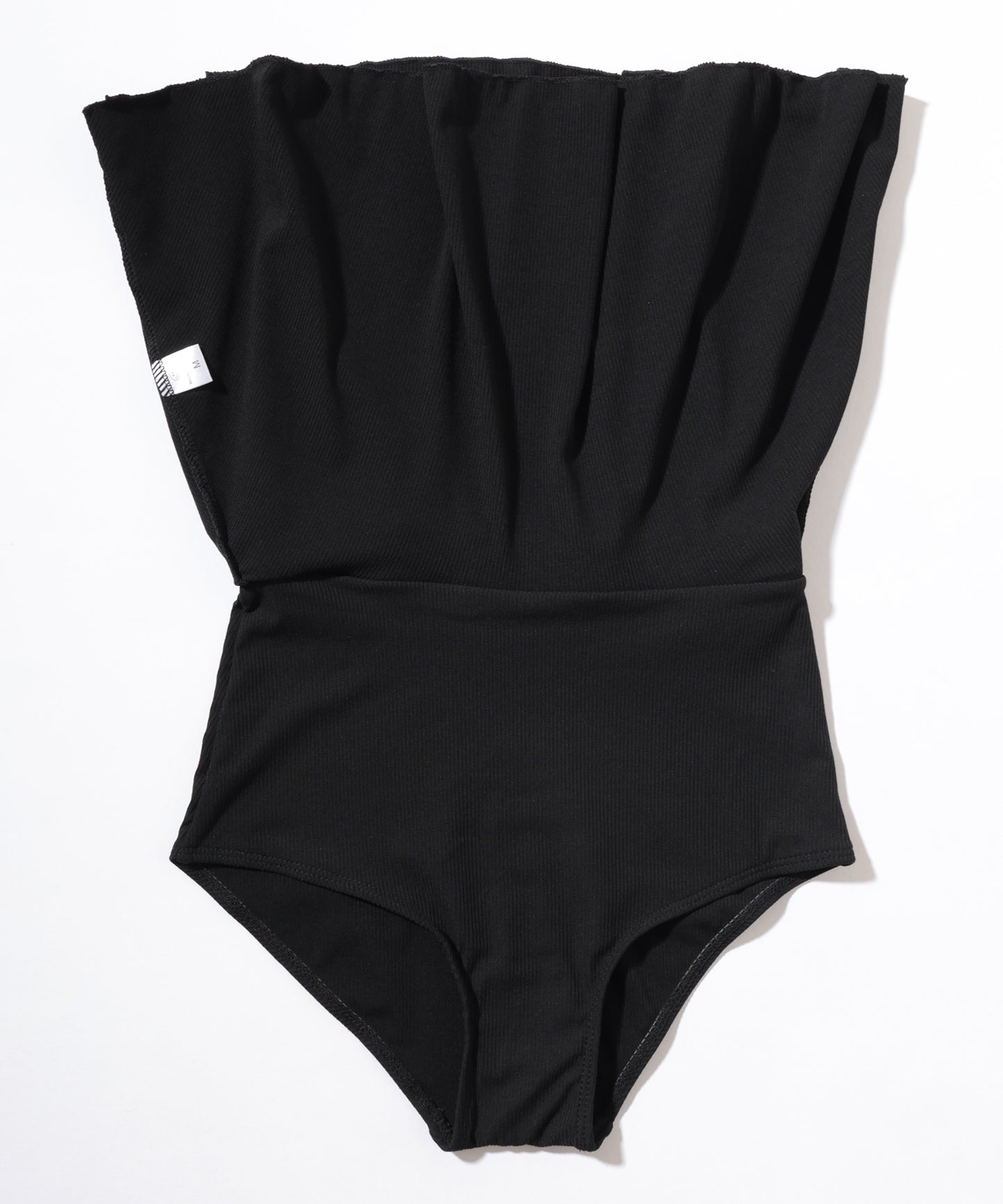 【3点セット】フロント シャーリング ラッシュガード付き ビキニ 水着