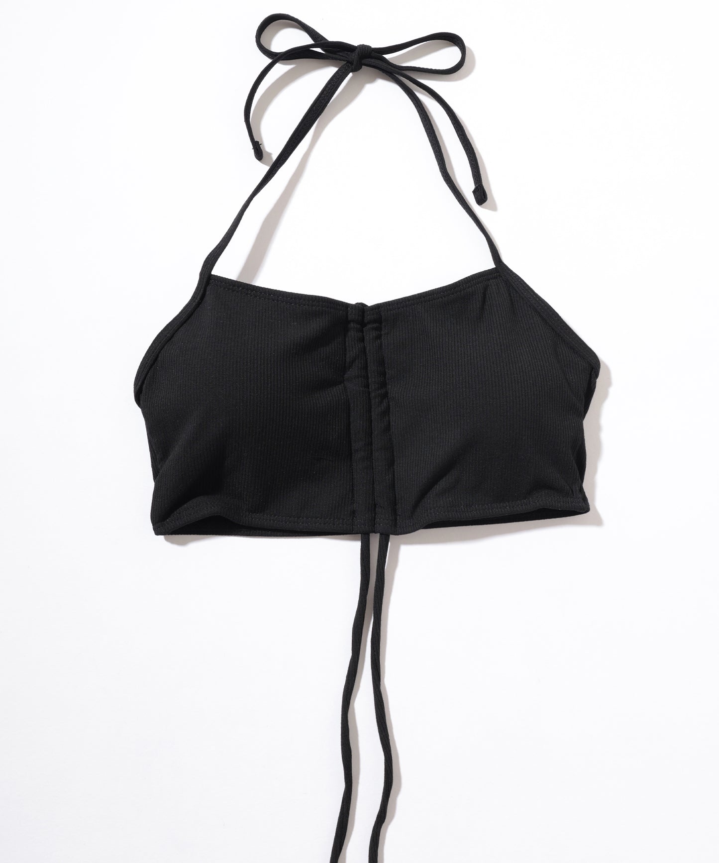 【3点セット】フロント シャーリング ラッシュガード付き ビキニ 水着