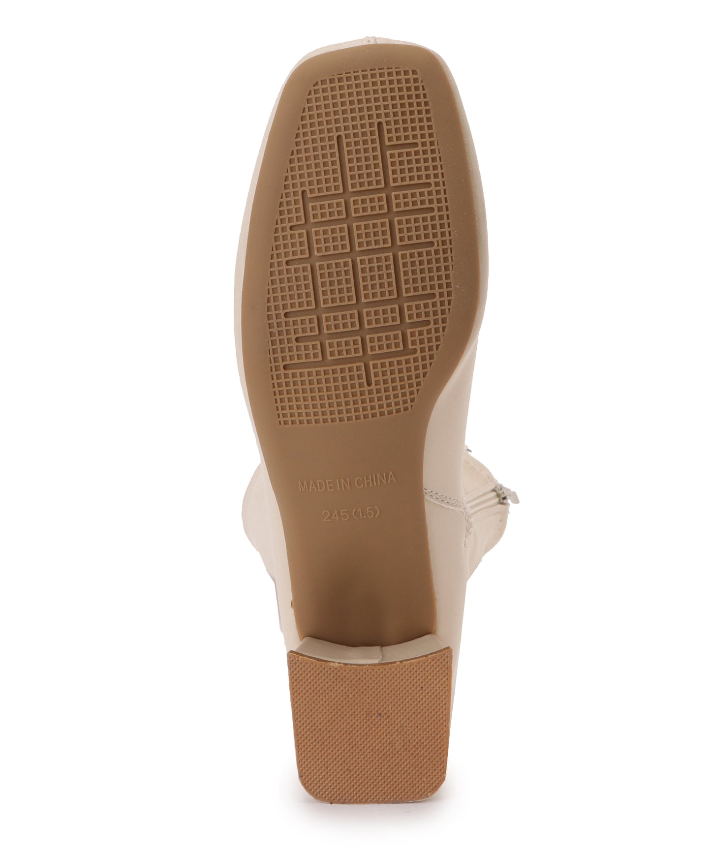 チャンキーヒールブーツ