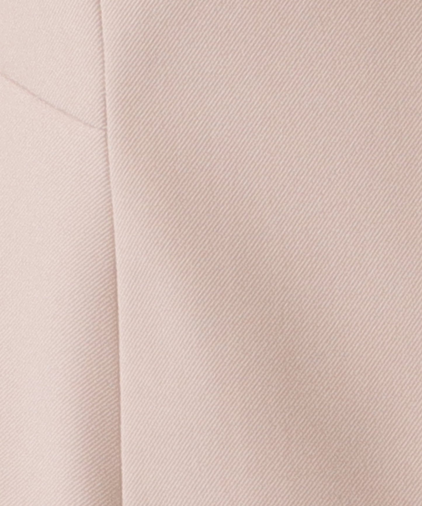 スタンドカラージャケット&セミフレアフェイクレイヤードワンピースセットアップ