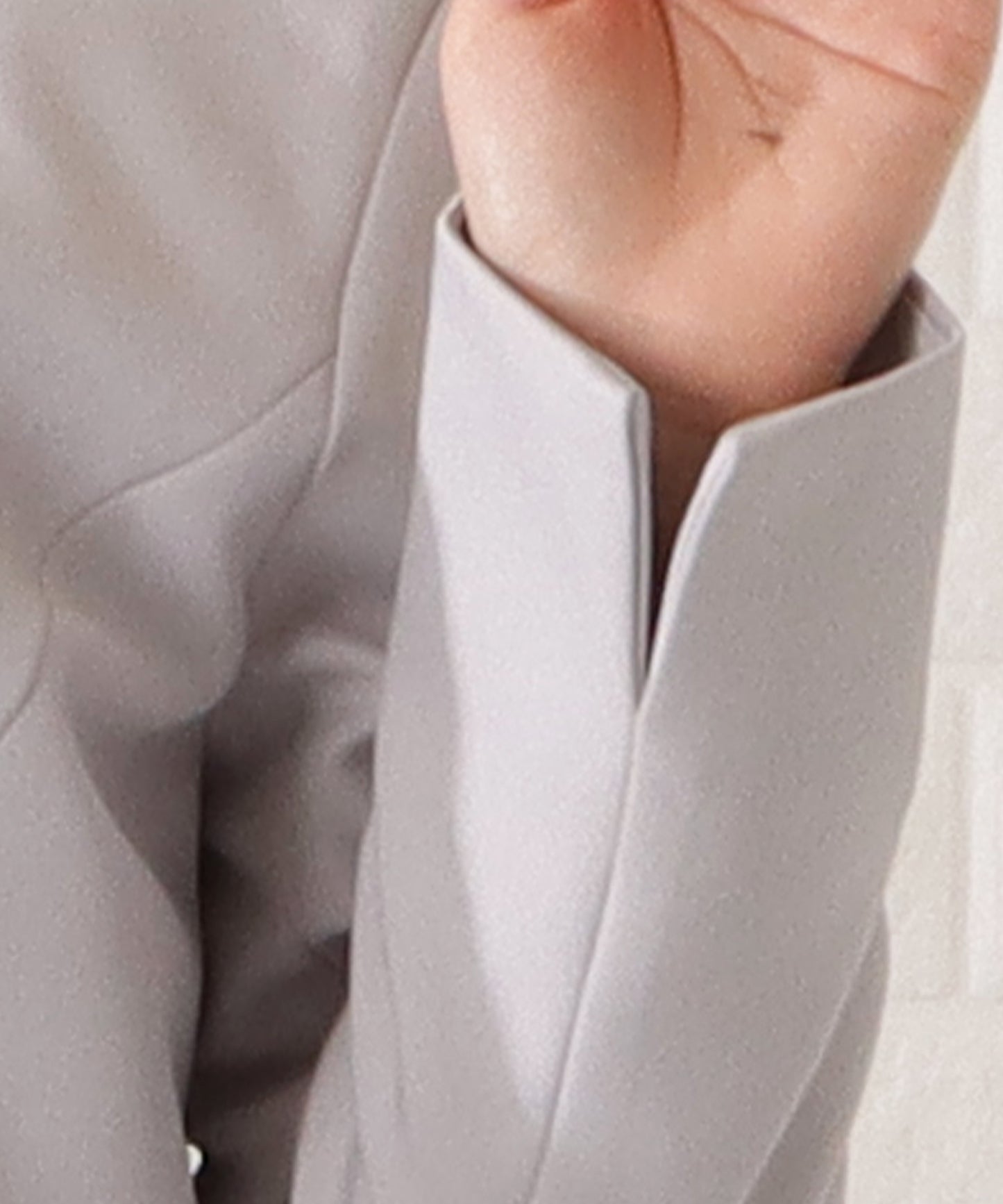 ノーカラージャケット&総レース半袖ワンピースドレス