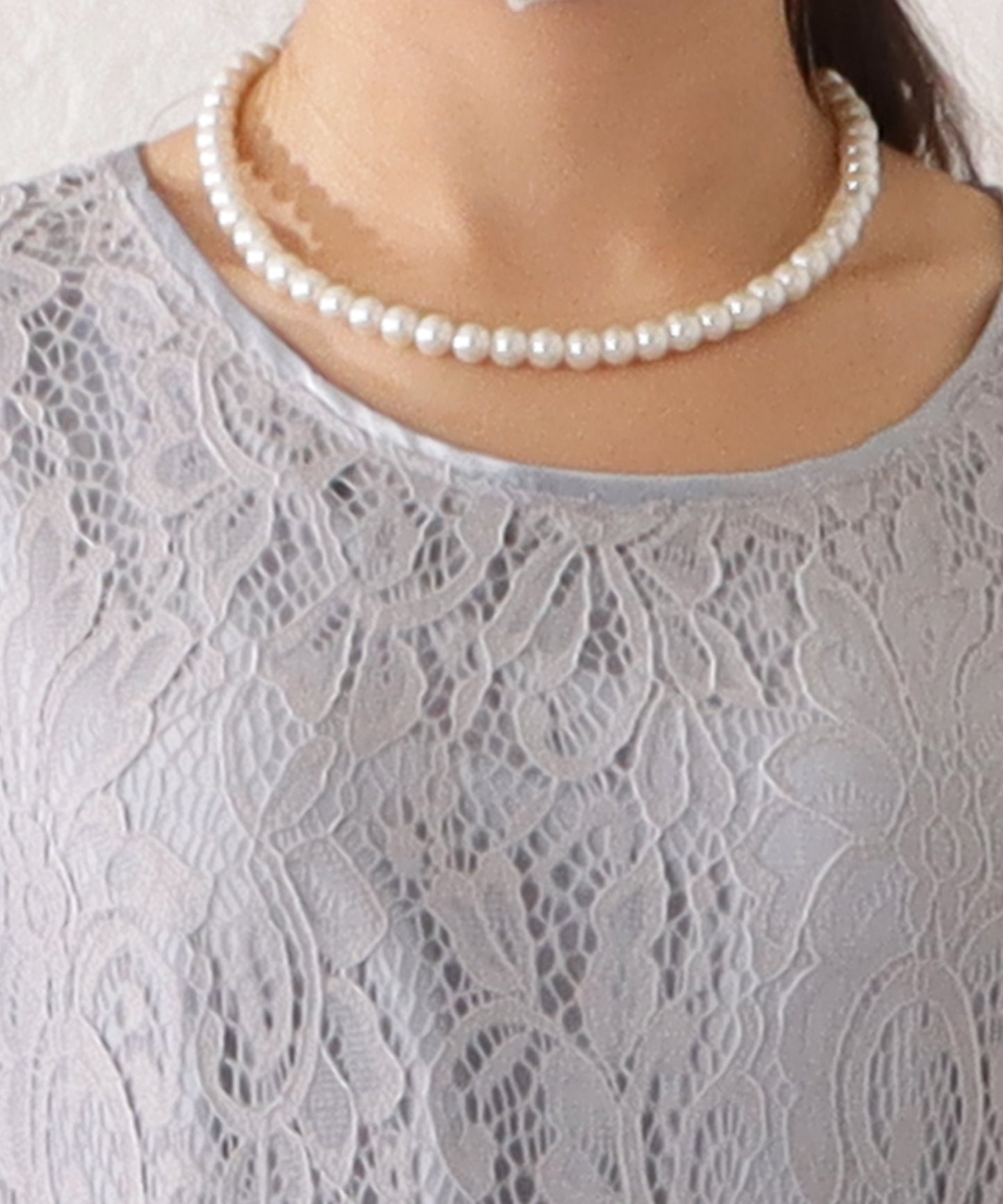 ノーカラージャケット&総レース半袖ワンピースドレス