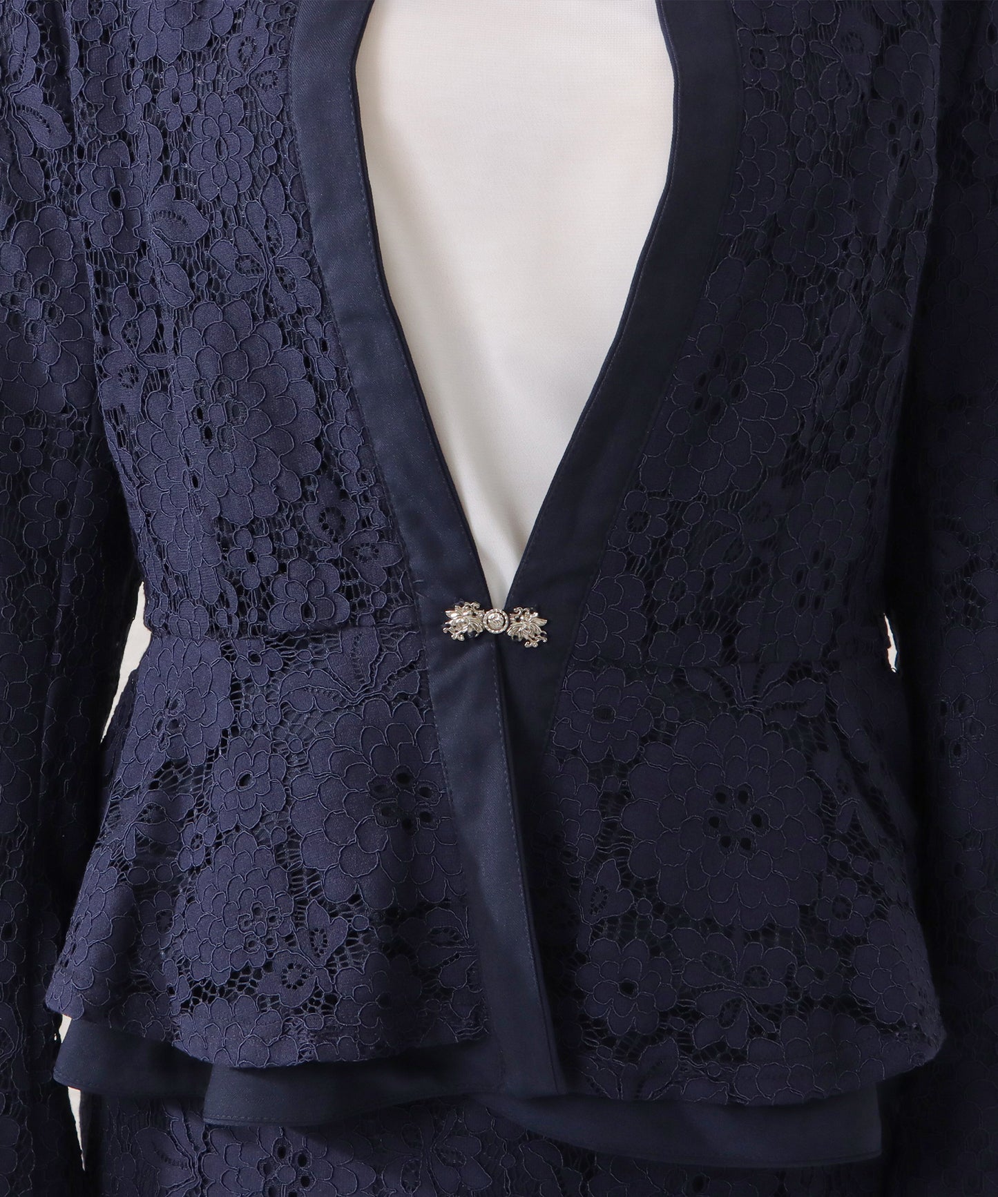 リバーシブルペプラムジャケット&スカートセットアップ