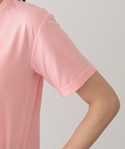 ロゴ フラワー プリント 半袖 Tシャツ