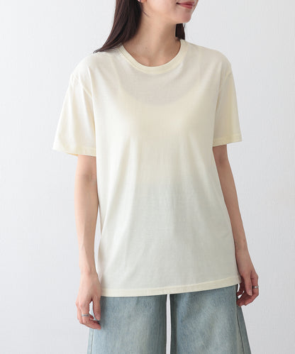 ベーシック 無地 クルーネック 半袖 Tシャツ