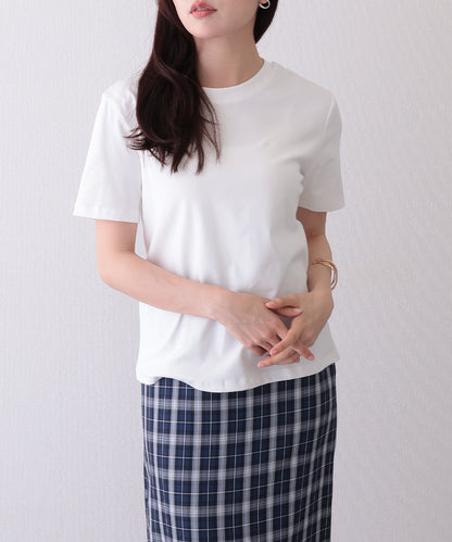 クルーネック ベーシック コットン 半袖 Tシャツ