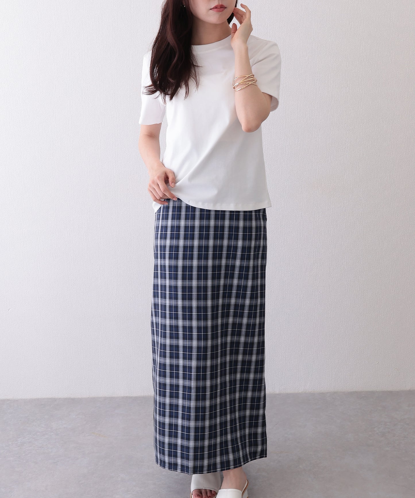 クルーネック ベーシック コットン 半袖 Tシャツ