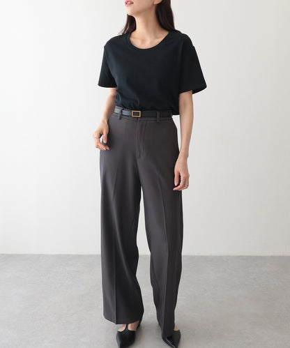 クルーネック ベーシック 半袖 Tシャツ カットソー
