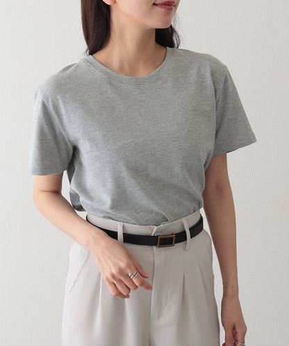 クルーネック ベーシック 半袖 Tシャツ カットソー