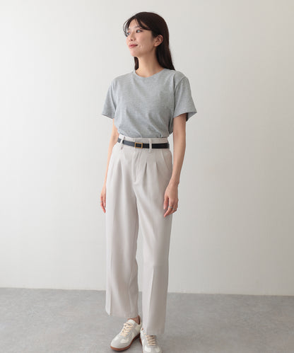 クルーネック ベーシック 半袖 Tシャツ カットソー
